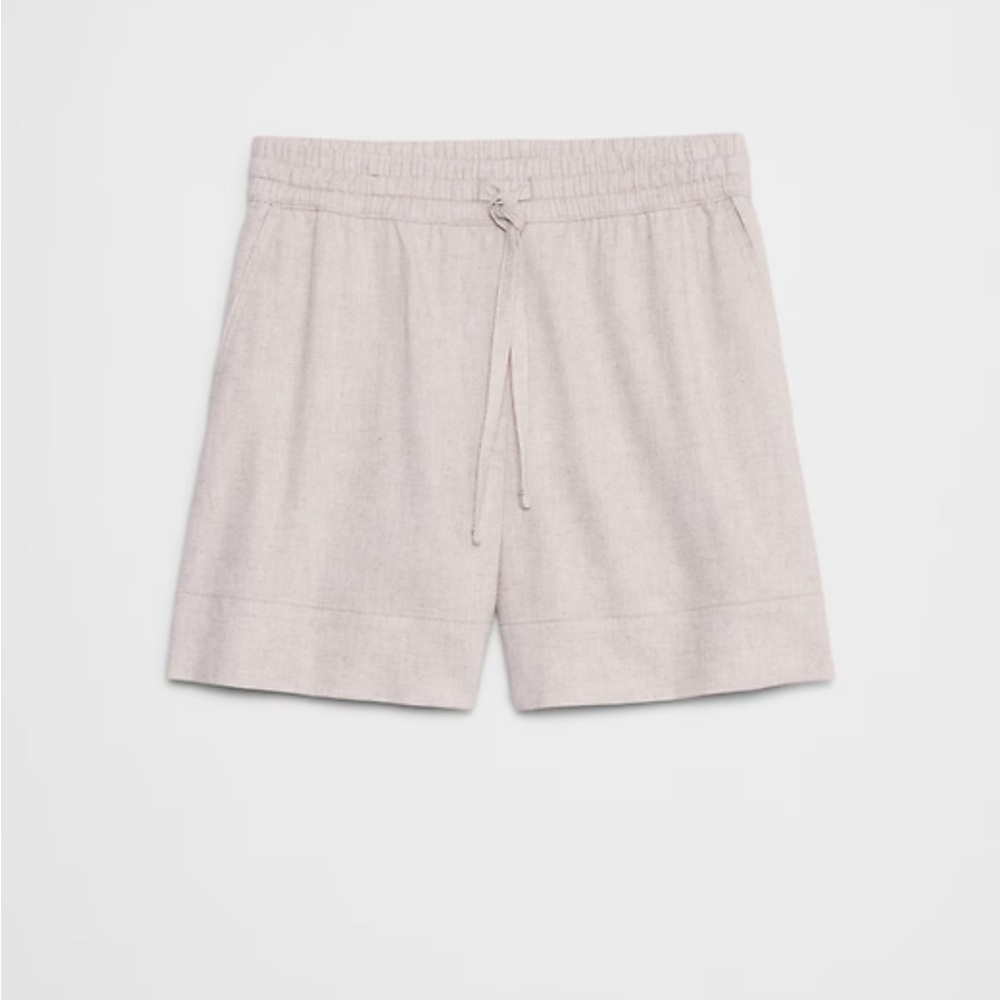 Banana Republic LINEN-BLEND BOXER SHORT